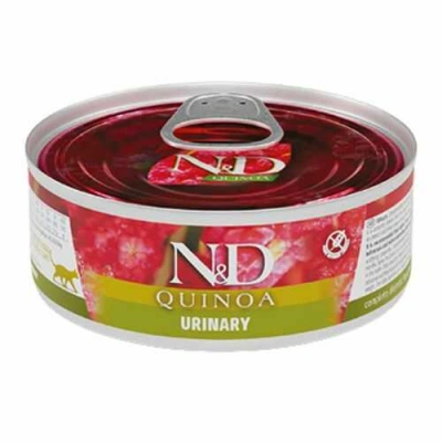 Farmina (Фарміна) N&D Quinoa Grain Free Cat Adult Urinary Duck & Cranberry Беззерновий вологий корм з качкою для профілактики сечокам'яної хвороби у котів і кішок
