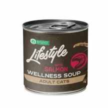 Natures Protection (Натур Протекшн) Lifestyle Cat Adult Sterilised Wellness Soup Salmon Суп із лососем для стерилізованих котів і кішок img