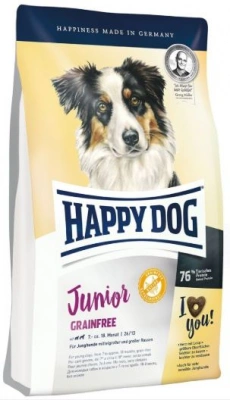 Happy Dog (Хеппі Дог) Junior Grainfree 10 кг Беззерновий корм для цуценят і юніорів середніх і великих порід