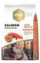 Amity (Аміті) Super Premium Low Grain Salmon Adult Сухий низькозерновий корм з лососем для дорослих собак