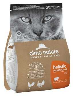 Сухой корм Almo Nature Holistic Cat Chicken & Turkey