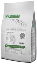 Natures Protection (Натур Протекшн) Superior Care White Dogs Grain Free Adult Small & Mini Breeds Insect Корм ​​для білих собак дрібних порід з білком комах img