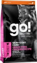 GO! (ГОУ) Skin + Coat Care Chicken Корм для дорослих собак і цуценят з куркою і вівсянкою img