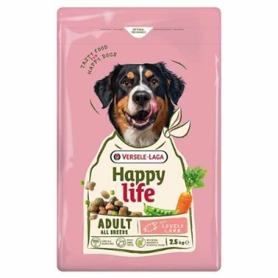 Happy Life (Хеппі Лайф) Adult All Breeds with Lovely Lamb Сухий корм з ягням для дорослих собак усіх порід