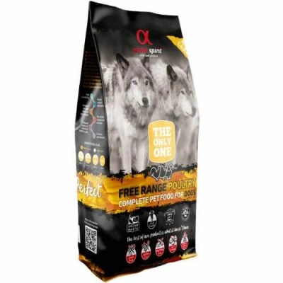 Alpha Spirit (Альфа Спіріт) The Only One Free Range Poultry For Dog Беззерновий сухий корм зі свіжими м'ясом і рибою для собак усіх порід