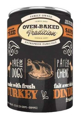 Oven-Baked (Овен-Бекед) Tradition Grain-Free Вологий беззерновий корм для собак зі свіжим м'ясом індички 354 гр