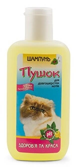 Природа Шампунь антиблошиний для довгошерстих котів та кішок Пушок 250 мл
