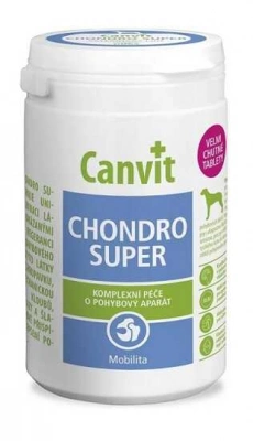 Canvit (Канвіт) Chondro Super Вітамінна добавка для собак великих порід з глюкозаміном для суглобів, хрящів та зв'язок 500 гр