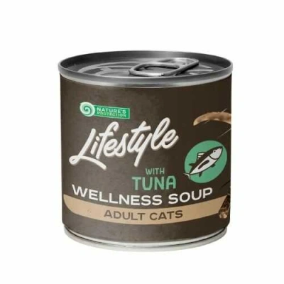 Natures Protection (Натур Протекшн) Lifestyle Cat Adult Sensitive Digestion Wellness Soup Tuna Суп із тунцем для котів і кішок з чутливим травленням