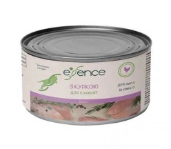 Essence (Ессенс) Консерви з куркою для кошенят, паштет