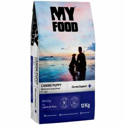 MyFood (МайФуд) Dog Puppy Medium & Large Breeds Lamb & Rice Сухий корм з ягням і рисом для цуценят середніх і великих порід