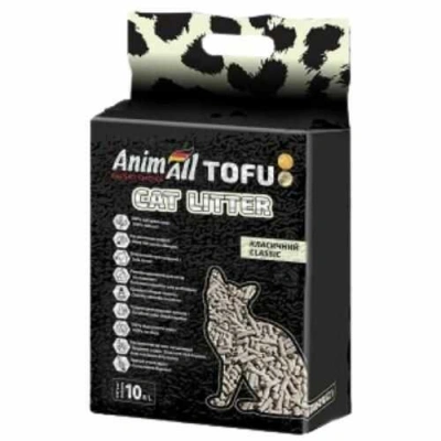 AnimAll (ЕнімАлл) Tofu Cat Litter Classic 10 л Соєвий наповнювач для котячого туалету