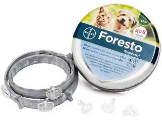 Foresto (Форесто) Ошейник от блох и клещей для собак и кошек купить