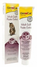 GimCat (ДжимКет) Malt-Soft Extra Паста для виведення вовни зі шлунка котів та кішок 50 гр img