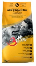 Better (Беттер) Adult Chicken & Rice Сухий корм з куркою та рисом для дорослих собак img