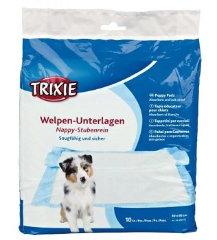 Trixie (Тріксі) Пелюшки поглинаючі для собак і цуценят 60х60 см, 10 шт