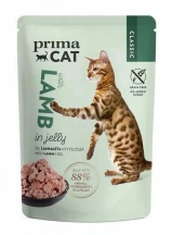 PrimaCat (ПрімаКет) Lamb in Jelly Вологий корм для котів і кішок з ягням в желе img