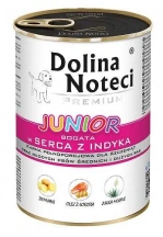 Dolina Noteci (Долина Нотечи) Premium Junior Medium and Large Breeds Консервы с сердцем индейки для щенков средних и крупных пород Dolina Noteci (Доліна Нотечі) Premium Junior Medium and Large Breeds Консерви з серцем індички для цуценят середніх та великих порід img
