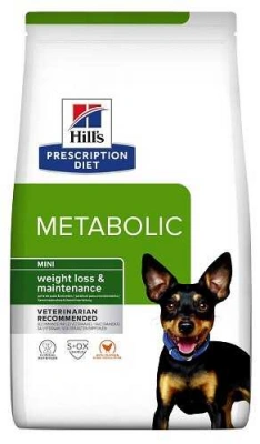 Hills (Хіллс) Metabolic Mini Chicken Ветеринарна дієта для дрібних порід собак при ожирінні і з надмірною вагою з куркою