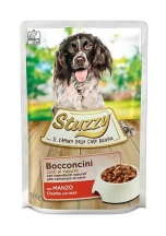Stuzzy (Штузі) Dog Beef Вологий корм з яловичиною для собак, соус img
