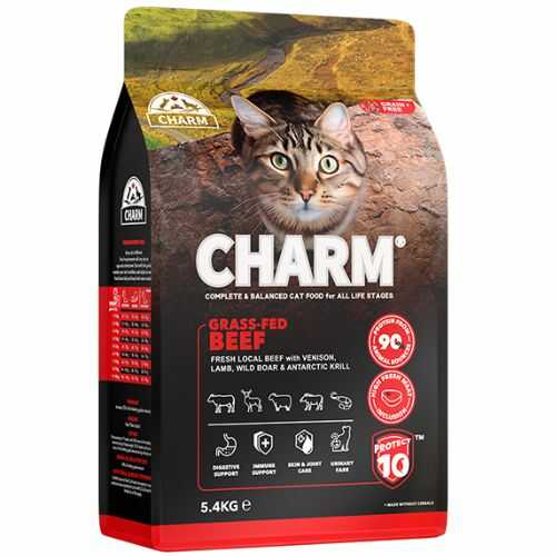 Charm (Чарм) Cat All Life Stages Grass-Fed Beef Сухий беззерновий