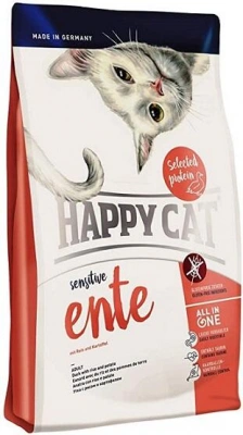 Happy Cat (Хеппі Кет) Sensitive Ente Сухий корм для котів і кішок з чутливим травленням з качкою