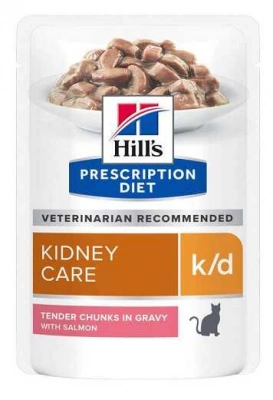 Hills (Хіллс) K/D Salmon Ветеринарна дієта для котів з хворобами нирок та нирковою недостатністю з лососем