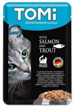 Tomi (Томі) Salmon & Trout Вологий корм з лососем та фореллю для котів та кішок, соус