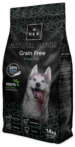 Корм для собак Rex Natural Range Grain Free Adult Fish