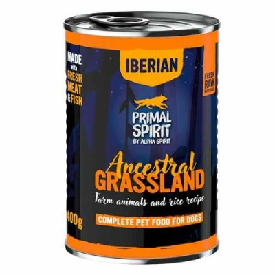 Primal Spirit (Прімал Спіріт) Dog Ancestral Grassland Вологий корм зі свининою для собак різних порід