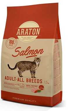Сухой корм Araton (Аратон) Cat Adult Salmon Adult All