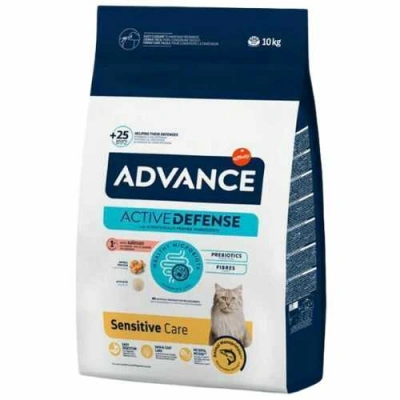 Advance (Адванс) Cat Sensitive Salmon 10 кг Сухий корм з лососем для котів і кішок з чутливим травленням