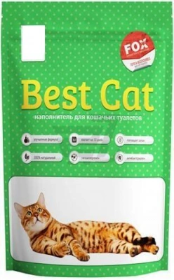 Best Cat (Бест Кэт) Green Apple Наполнитель силикагелевый для кошачьего туалета с яблочным ароматом