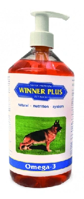 Winner Plus (Віннер Плюс) Omega-3 Salmon-Oil Харчова добавка на основі олії норвезького лосося для собак