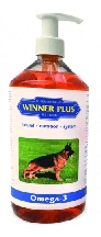 Winner Plus (Віннер Плюс) Omega-3 Salmon-Oil Харчова добавка на основі олії норвезького лосося для собак img