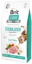 Brit Care (Бріт Кеа) Cat Grain Free Sterilized Urinary Беззерновий корм для стерилізованих котів і кішок при сечокам'яній хворобі