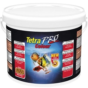 Tetra (Тетра) Pro Colour Корм для усиления окраса тропических рыб Чипсы 10 л