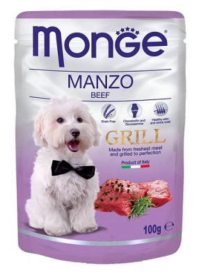Monge (Монж) Dog Grill Консервований корм для собак з яловичиною
