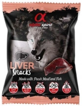 Alpha Spirit (Альфа Спіріт) Snacks Liver Напіввологі ласощі для собак Снеки з печінкою img