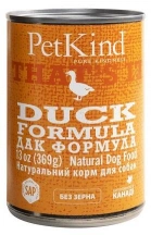 PetKind (ПетКайнд) Duck Formula Консервований беззерновий корм для собак з качкою img