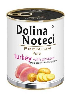 Dolina Noteci (Доліна Нотечі) Premium Pure Консерви для собак з алергією з індичкою та картоплею 800 гр
