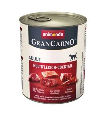 Animonda (Анімонда) GranCarno Adult Multi Meat Cocktail 400 гр Консерви Мульти м'ясний коктейль для собак, рублене м'ясо