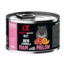 Alpha Spirit (Альфа Спіріт) Cat Adult Ham & Melon Вологий корм з шинкою і динею для дорослих котів і кішок img