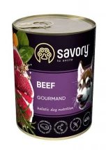 Savory (Сейворі) Dog Adult Вeef Вологий корм з яловичиною для дорослих собак img