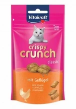 Vitakraft (Вітакрафт) Crispy Crunch Хрумкі подушечки з птахом для котів і кішок