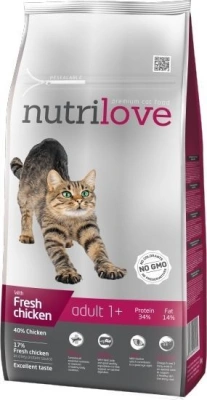 Nutrilove (Нутрілав) Adult Сухий корм для дорослих котів і кішок