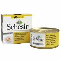 Schesir (Шезір) Cat Консерви для кішок з куркою та сурімі img