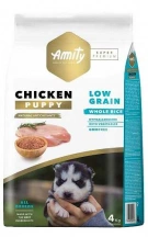 Amity (Аміті) Super Premium Low Grain Chicken Puppy Сухий низькозерновий корм з куркою для цуценят img