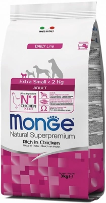 Monge (Монж) Puppy Extra Small Chicken Корм ​​для цуценят мініатюрних порід з куркою