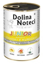 Dolina Noteci (Доліна Нотечі) Premium Junior Medium and Large Breeds Консерви з курячими шлунками для цуценят середніх та великих порід